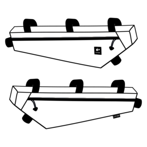 FRAME PIE BAG – Sacoche de cadre PERSONNALISÉE