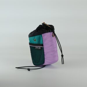 COOKIE POUCH - Food poche lilac, cadmium green, corail