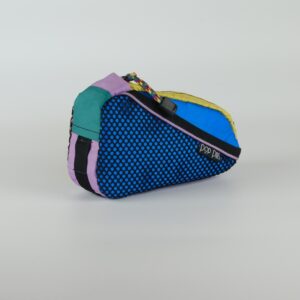 TEA TUBE BAG SMALL – Sacoche top tube cornflower blue, corail, bamboo, cadmium green, lilac