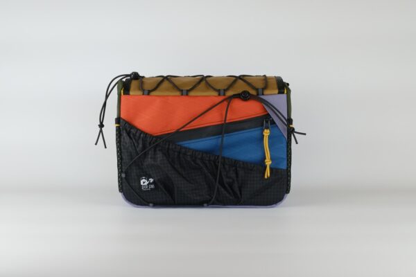 PACK CAKE - Sacoche de guidon ocean blue, golden rod, cayenne, green olive, plum, coyote