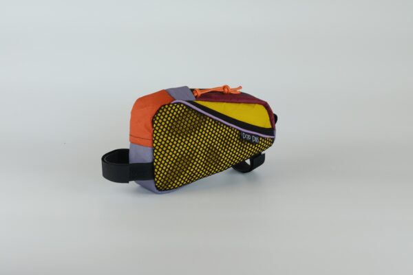 TEA TUBE BAG - Sacoche top tube golden rod, bordeau violett, cayenne, plum