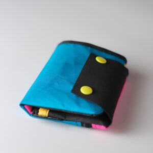 MILLE FEUILLES - Portefeuille turquoise green, flamingo, golden dazy