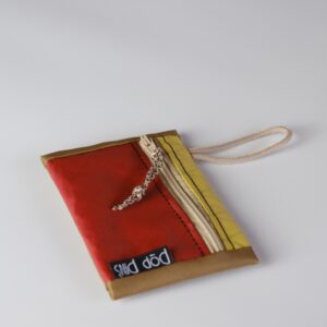 THE FINANCIER - Porte-monnaie brick red, bamboo, coyote