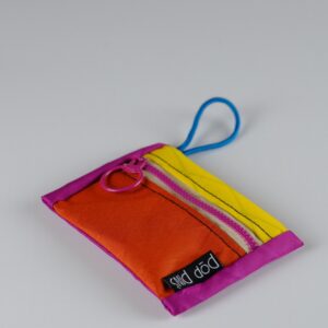 THE FINANCIER - Porte-monnaie cayenne, fushia, goldenrod