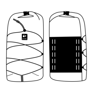 DESSERT FORK V2 - Sacoche de roue PERSONNALISÉE