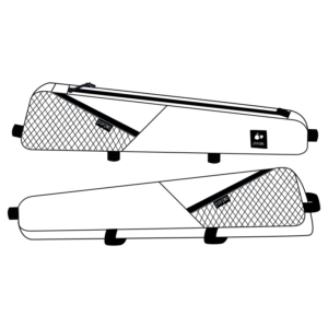 TEA TUBE BIG BAG - Sacoche top tube longue PERSONNALISÉE